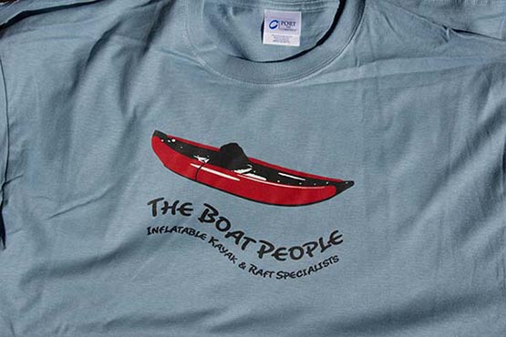 The Boat People Inflatable Kayak T-Shirt